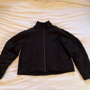 Lululemon Black Quilted Jacket